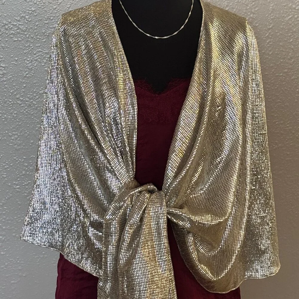 NWT Tahari Arthur S Levine, Gold Wrap, OS fit all Bundle and save 30% off - Picture 1 of 11
